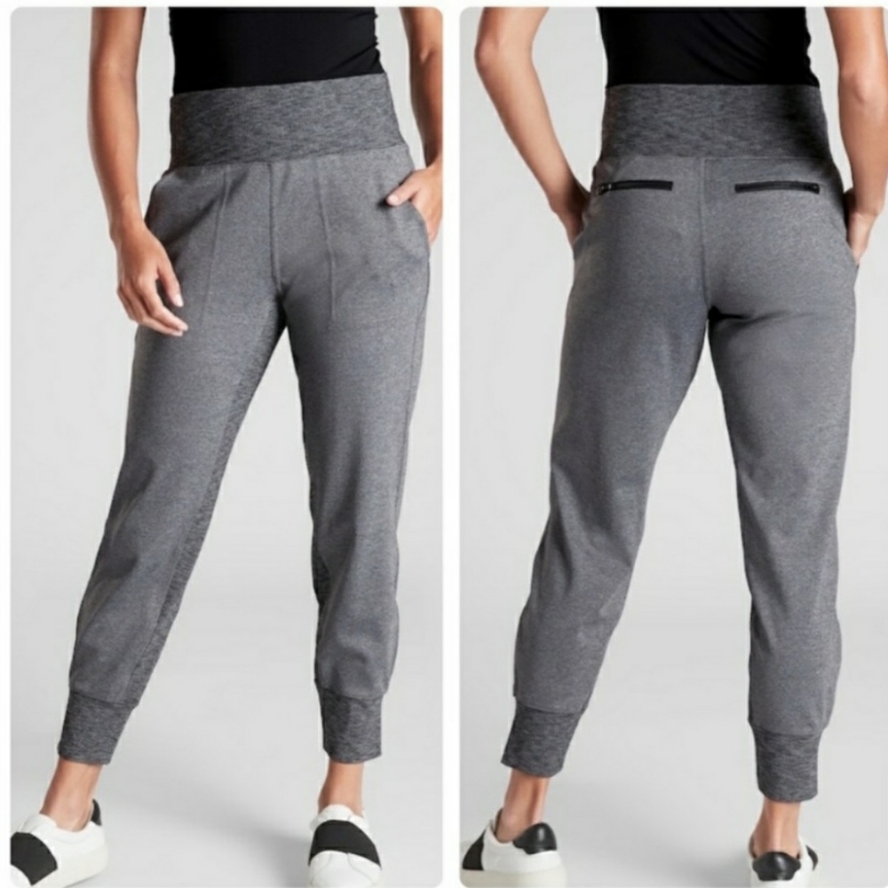 Athleta Vince Jogger Dark Grey Heather Size XL